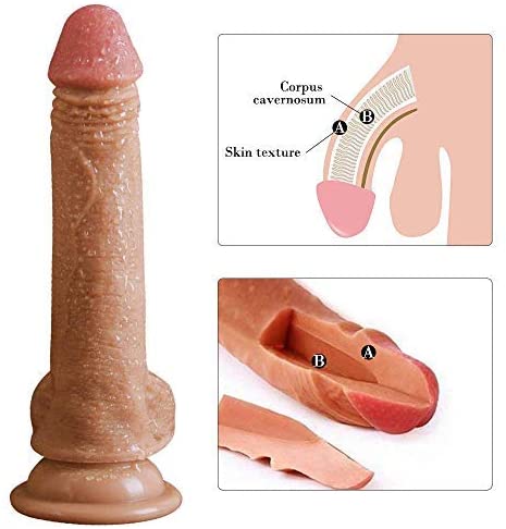 Playful Vibes | Realistic Dildo With Strong Suction Cup - 7 Inch
