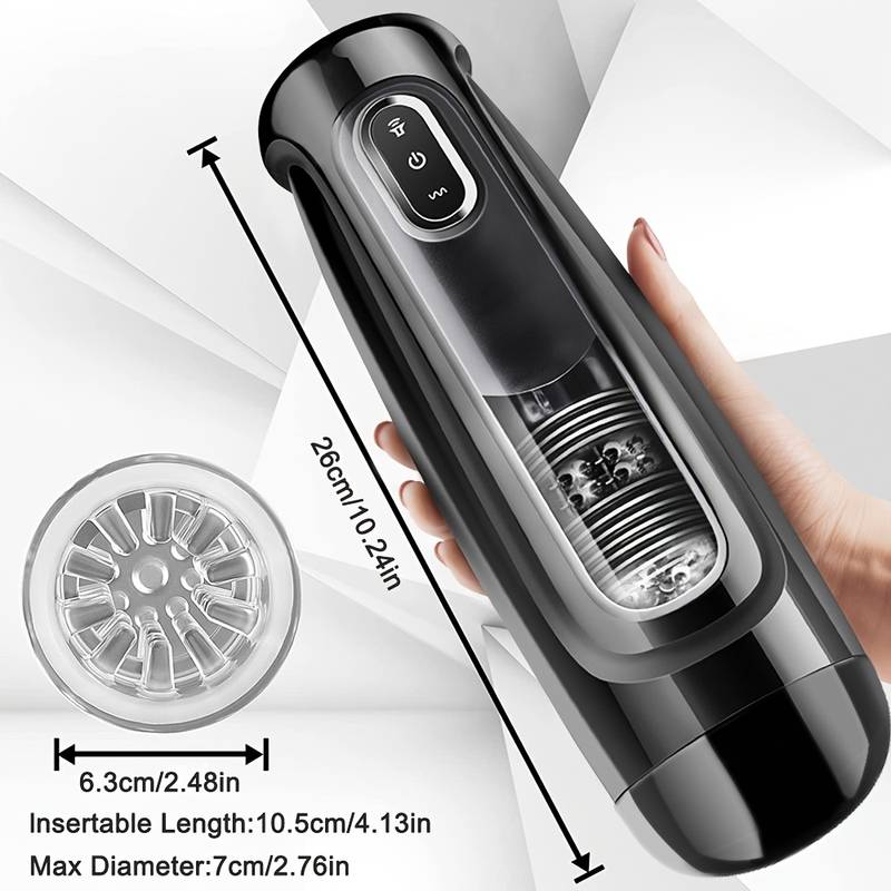 Playful Vibes | 10 Modes Automatic Thrusting Rotating Masturbator