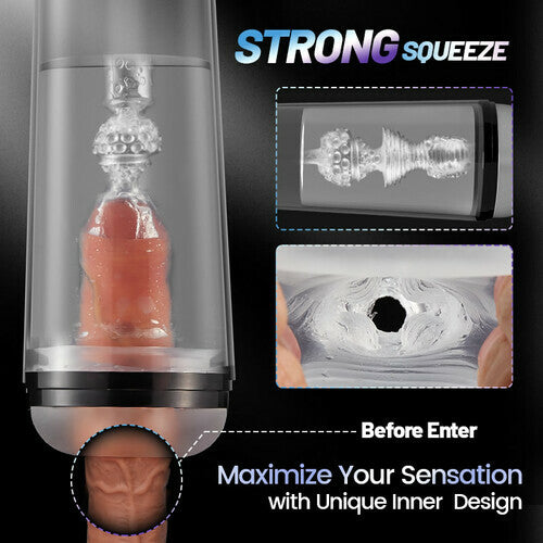 Playful Vibes | 2 In 1 Electric Penis Vacuum Pump And Masturbator
