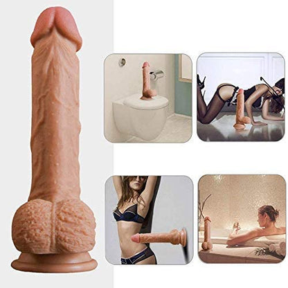 Playful Vibes | Realistic Dildo With Strong Suction Cup - 7 Inch
