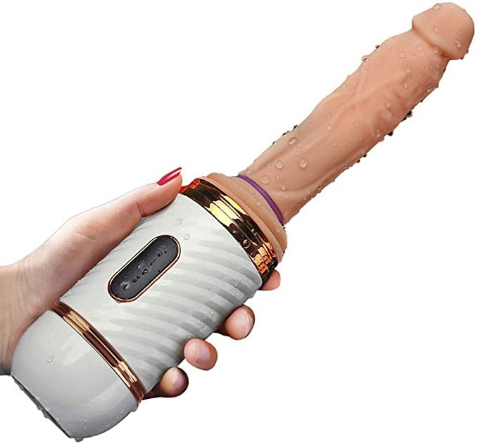 Playful Vibes | Remote Control Heating Telescopic Automatic Sex Machine