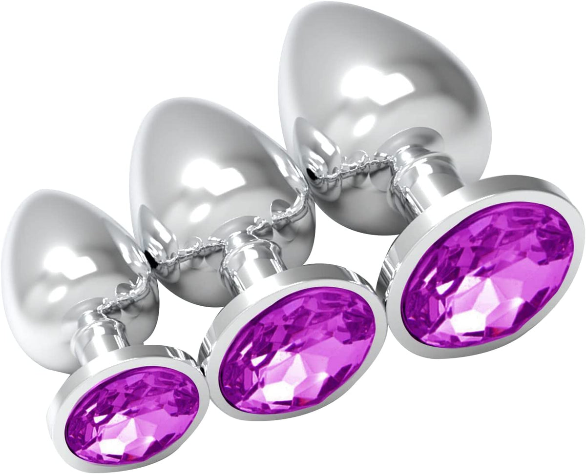 Playful Vibes | Luxury Stainless Steel Anal Butt Plug