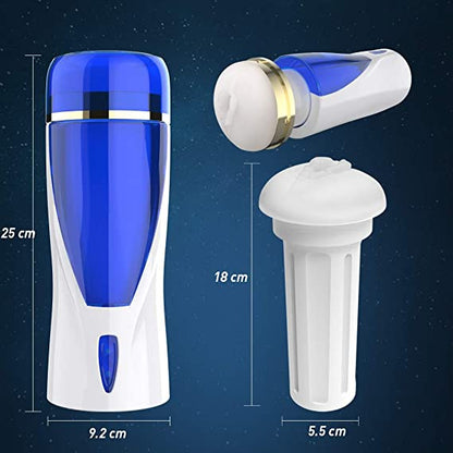 Playful Vibes | Electric Thrusting Masturbator - With 3 Thrusting Modes