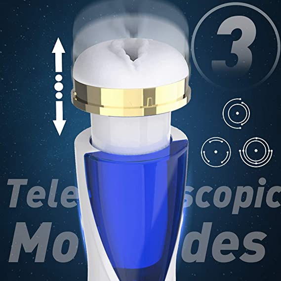 Playful Vibes | Electric Thrusting Masturbator - With 3 Thrusting Modes
