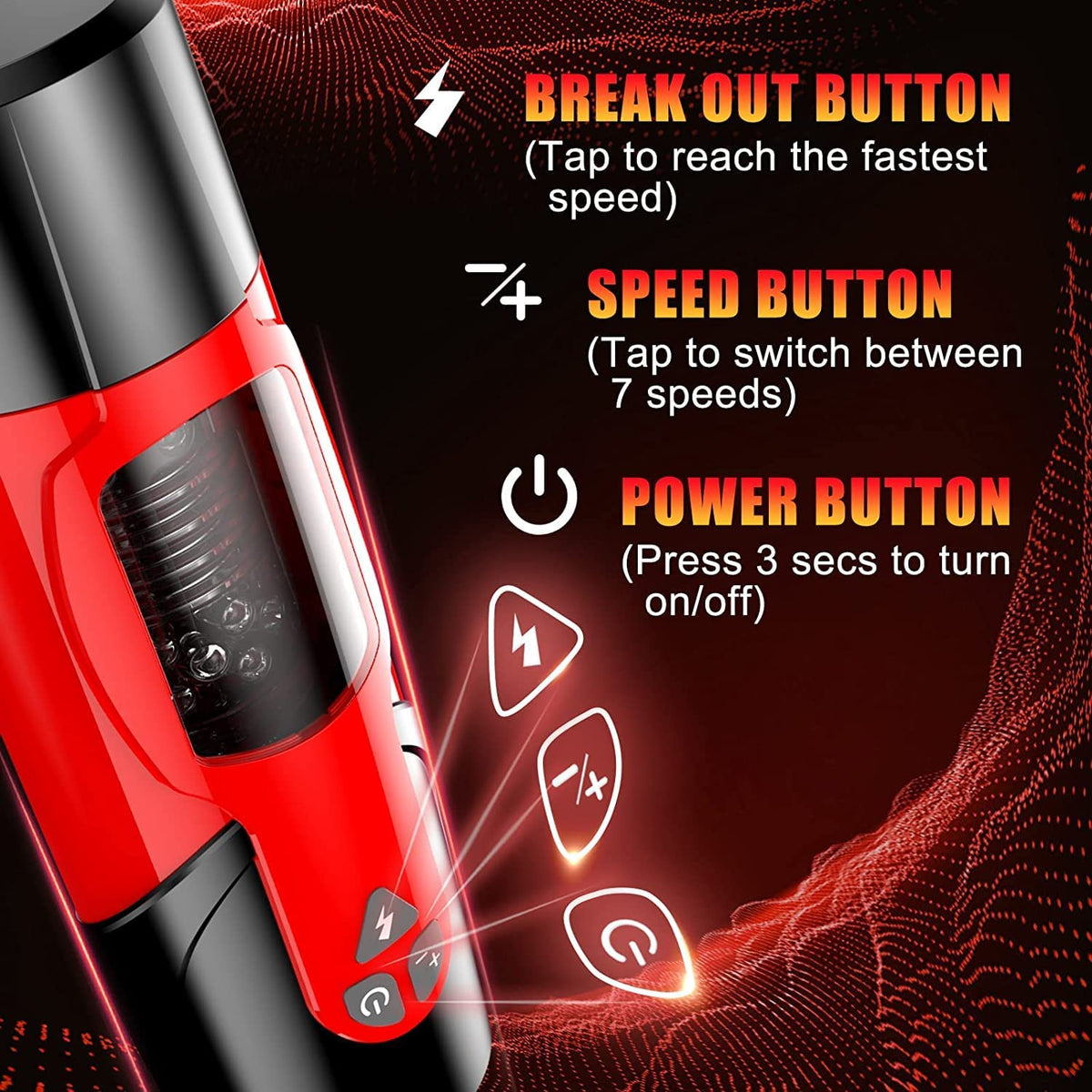 Electric Magnetic Automatic Telescopic Male Masturbator Cup