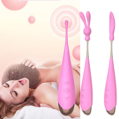 Playful Vibes | Precision Wand Massager with Interchangeable Tips
