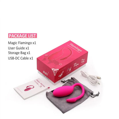 Playful Vibes | Flamingo App Control Smart Vibrator