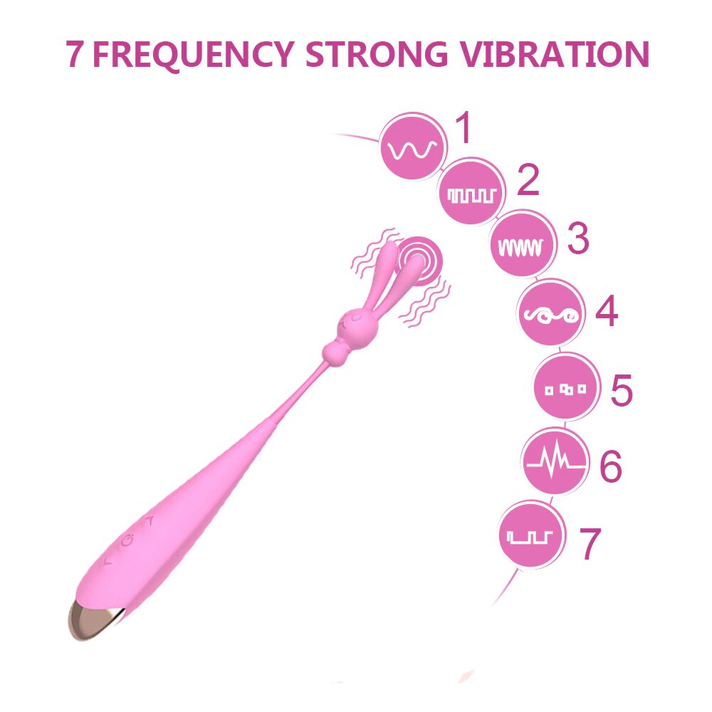Playful Vibes | Precision Wand Massager with Interchangeable Tips