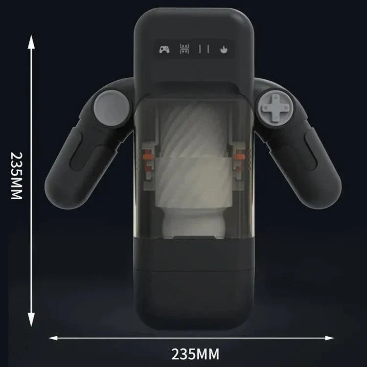 PlayfulVibes – 10 Modes Stroker with Phone Holder