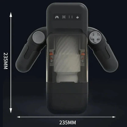 PlayfulVibes – 10 Modes Stroker with Phone Holder