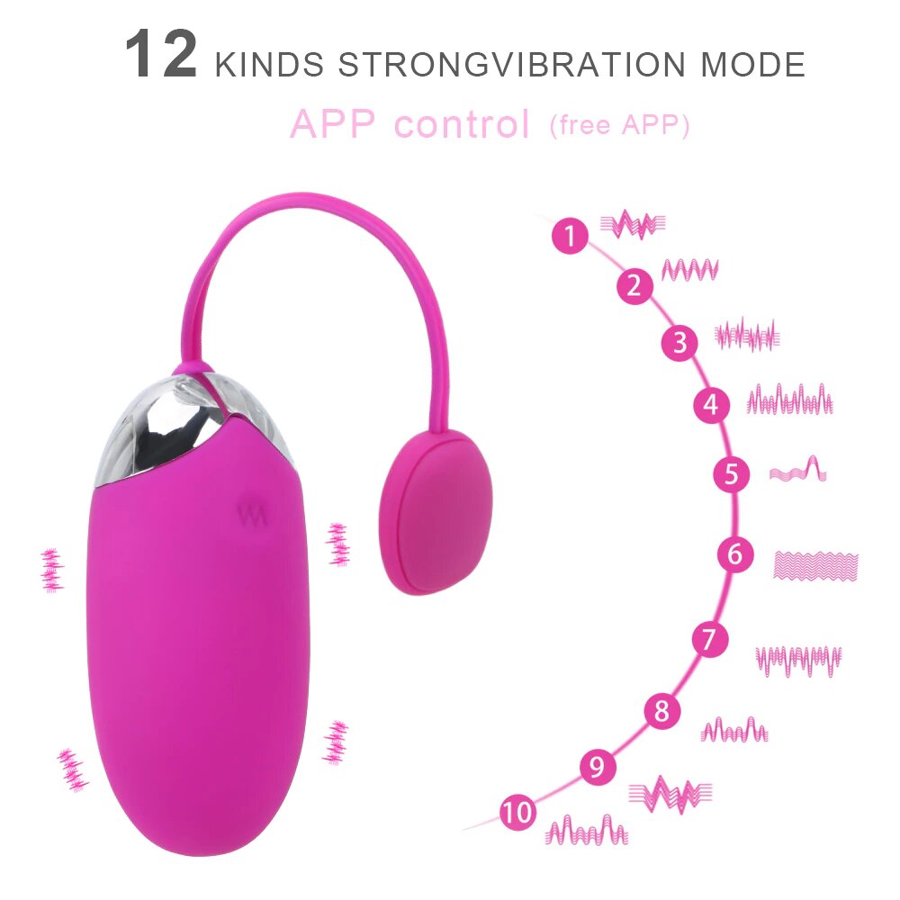 Playful Vibes | Wireless App Control Clitoral Egg Vibrator