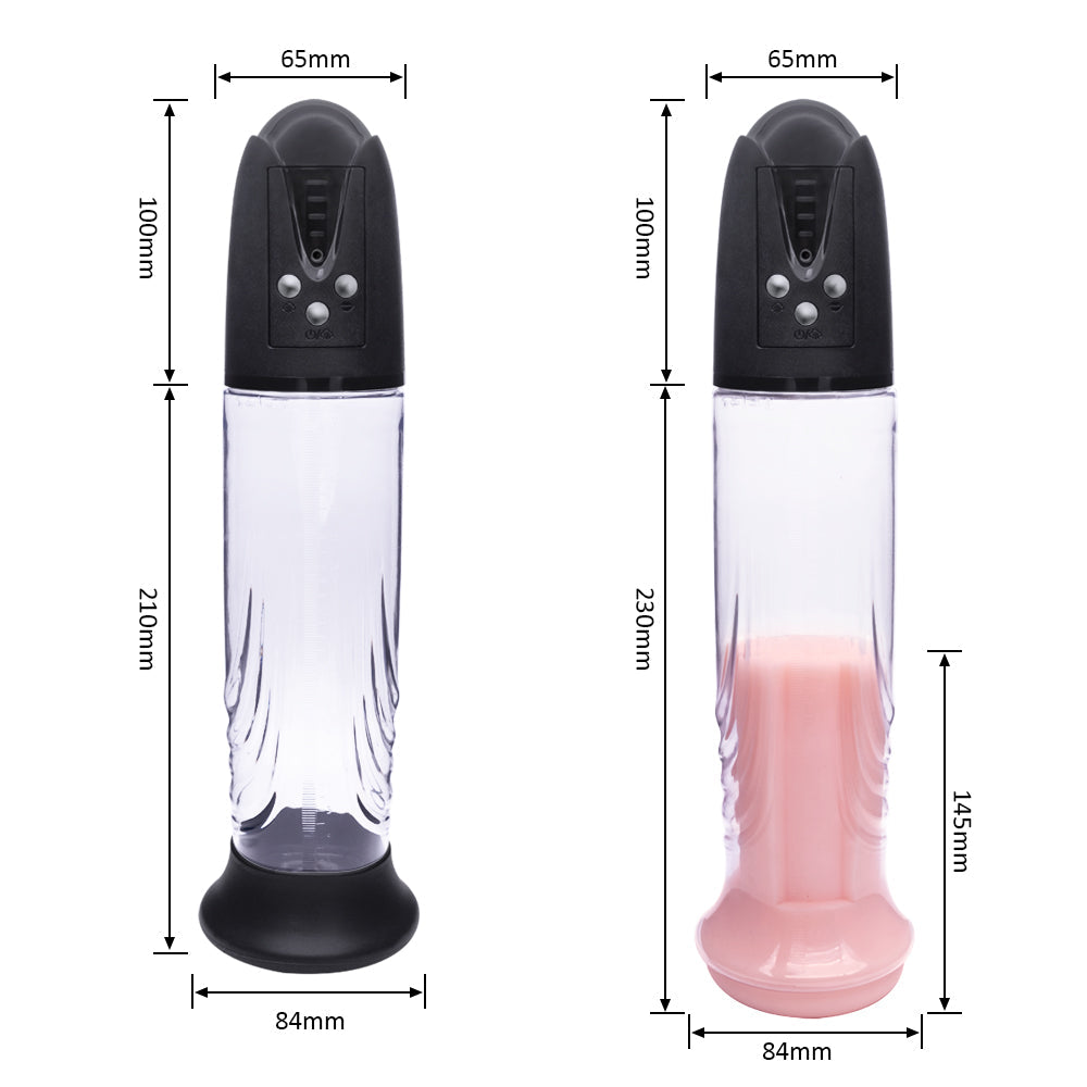 PleasureMax Electric Vacuum Pump with Sensation Sleeve