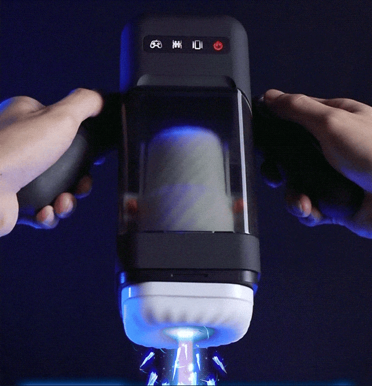 PlayfulVibes – 10 Modes Stroker with Phone Holder