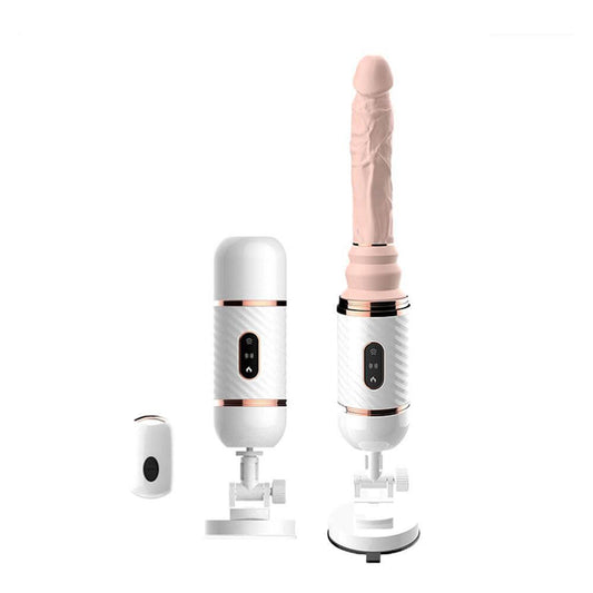 Playful Vibes | Remote Control Heating Telescopic Automatic Sex Machine