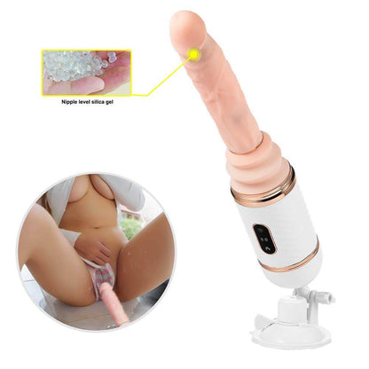Playful Vibes | Remote Control Heating Telescopic Automatic Sex Machine