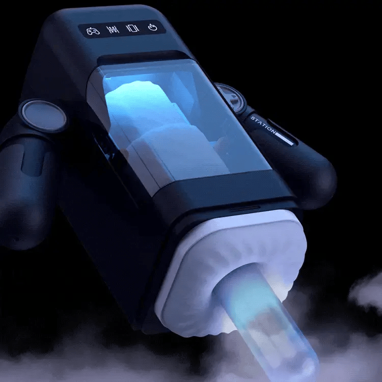 PlayfulVibes – 10 Modes Stroker with Phone Holder