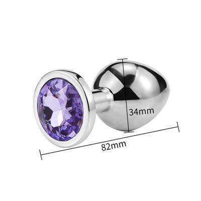 Playful Vibes | Luxury Stainless Steel Anal Butt Plug