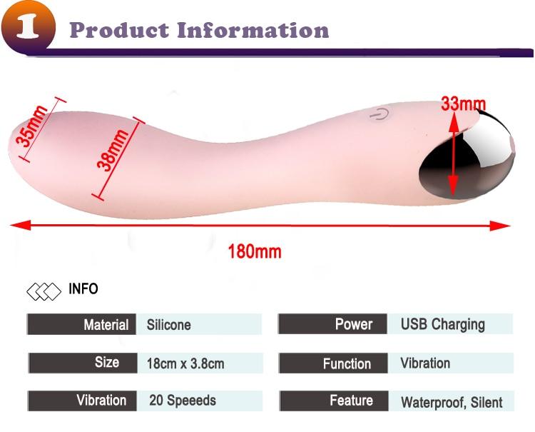 Playful Vibes | 20 Speeds Dildo Clitoral Vibrator