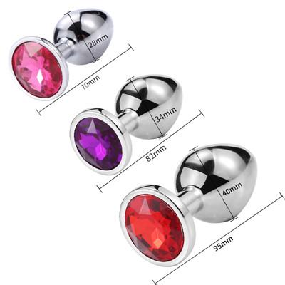Playful Vibes | Luxury Stainless Steel Anal Butt Plug