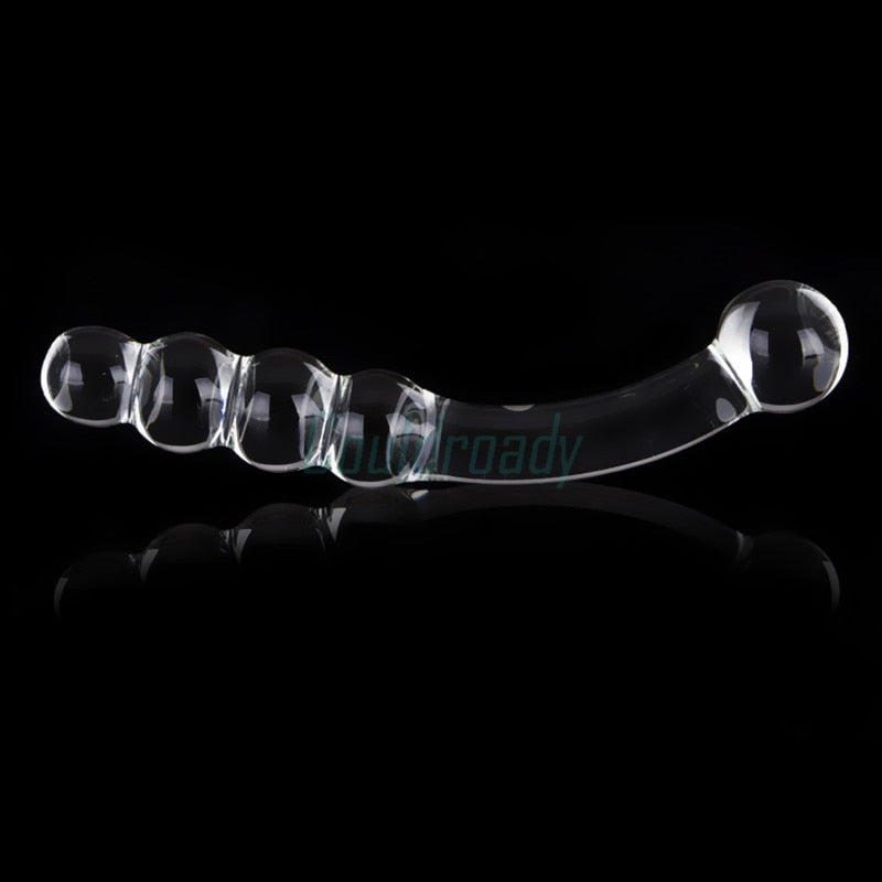 Playful Vibes | Crystal Anal Beads Butt Plug