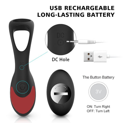 3 in 1 Remote Controlled Vibrating Prostate Massager