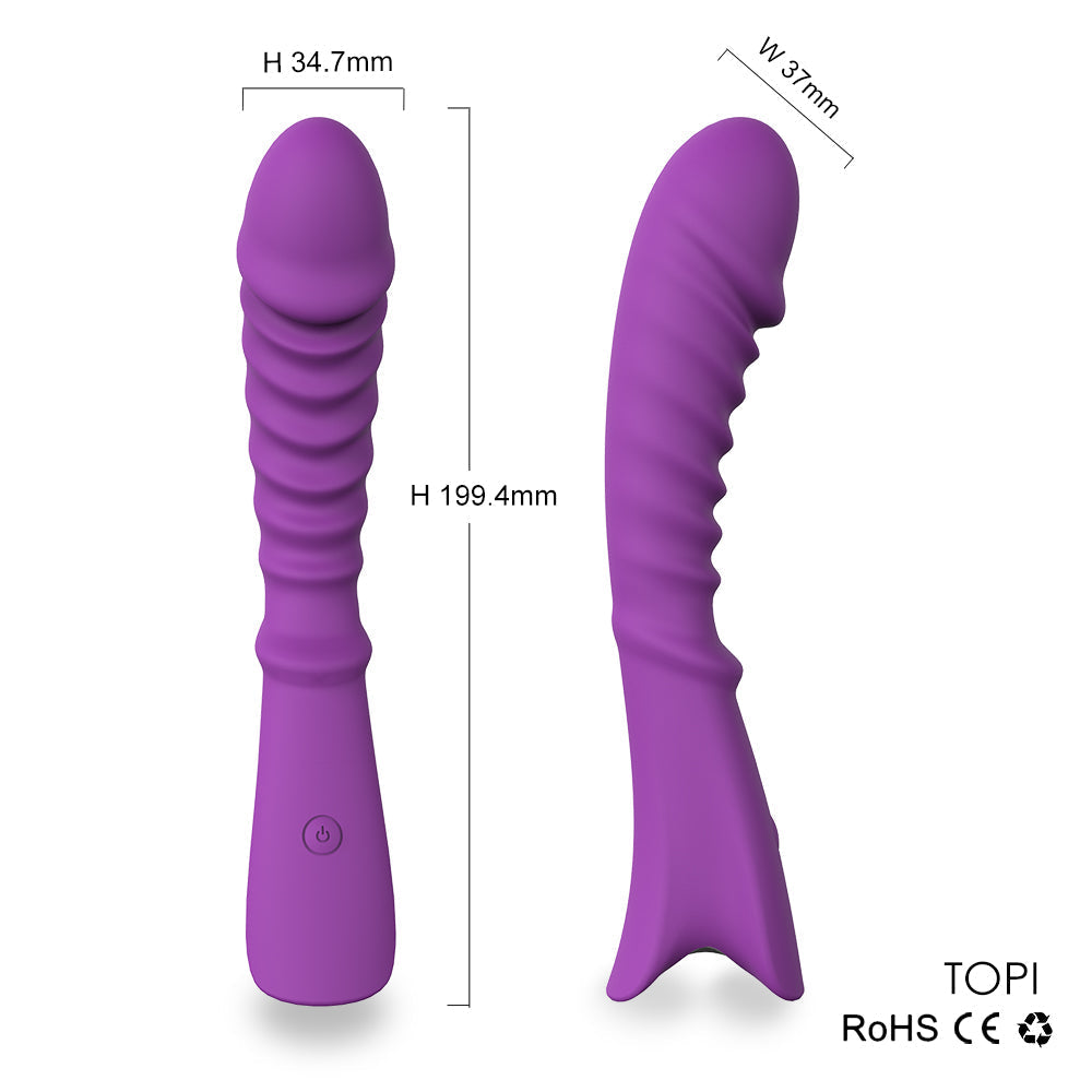 Playful Vibes | Big Dildo Stick Vibrator