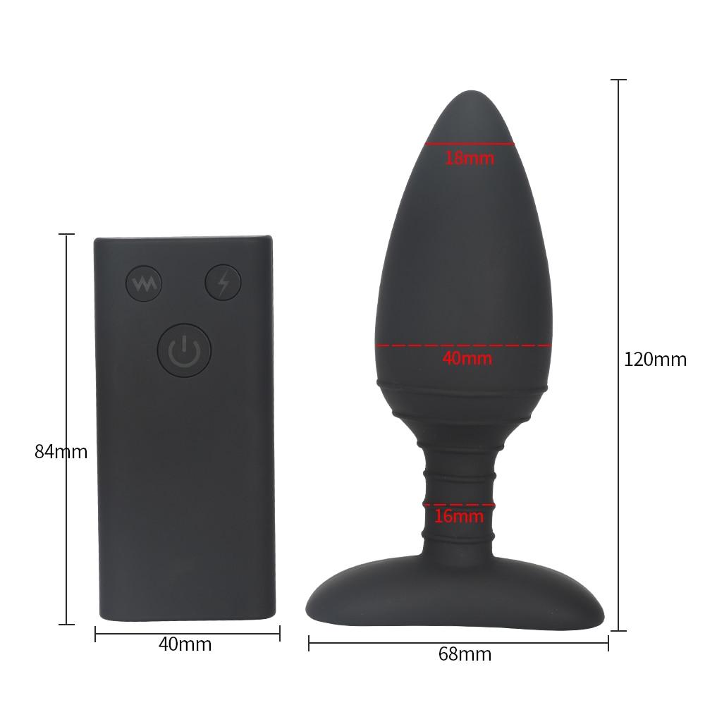 Playful Vibes | Wireless Remote Control Anal Plug Vibrator