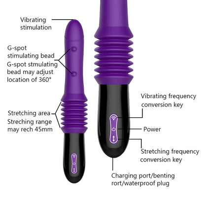 Playful Vibes | Automatic Thrusting Vibrator