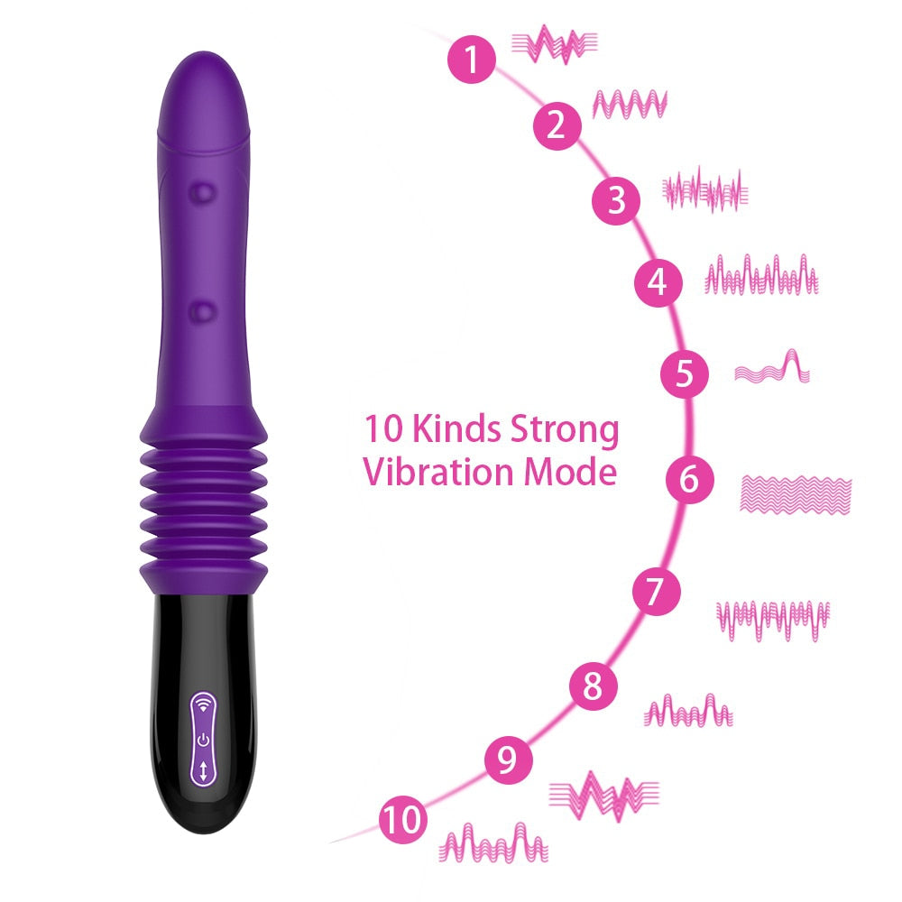 Playful Vibes | Automatic Thrusting Vibrator