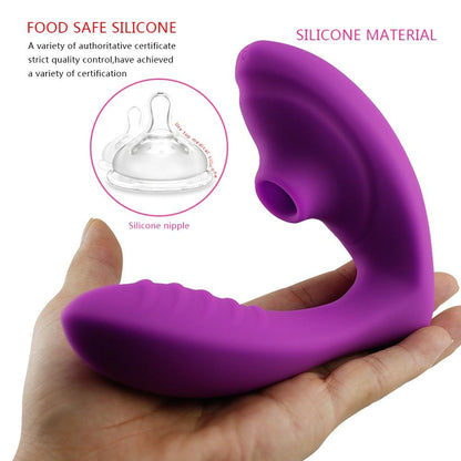 Playful Vibes | 10 Speeds Vagina Sucking Vibrator