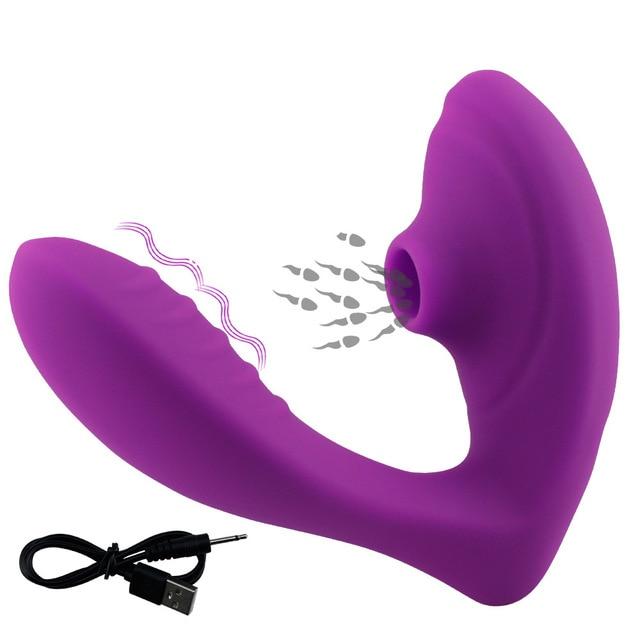 Playful Vibes | 10 Speeds Vagina Sucking Vibrator
