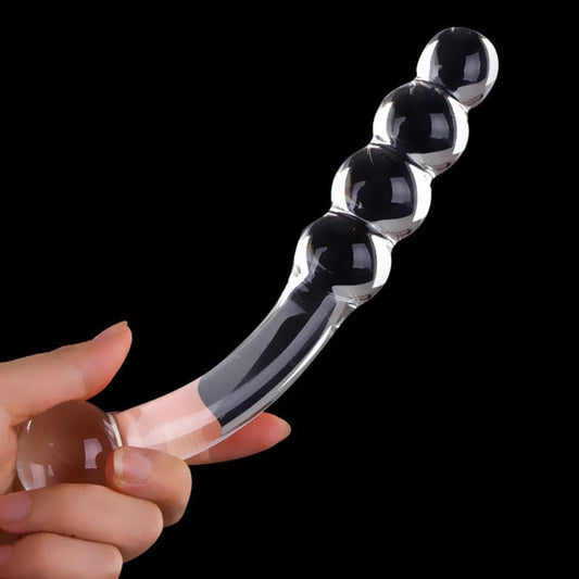 Playful Vibes | Crystal Anal Beads Butt Plug
