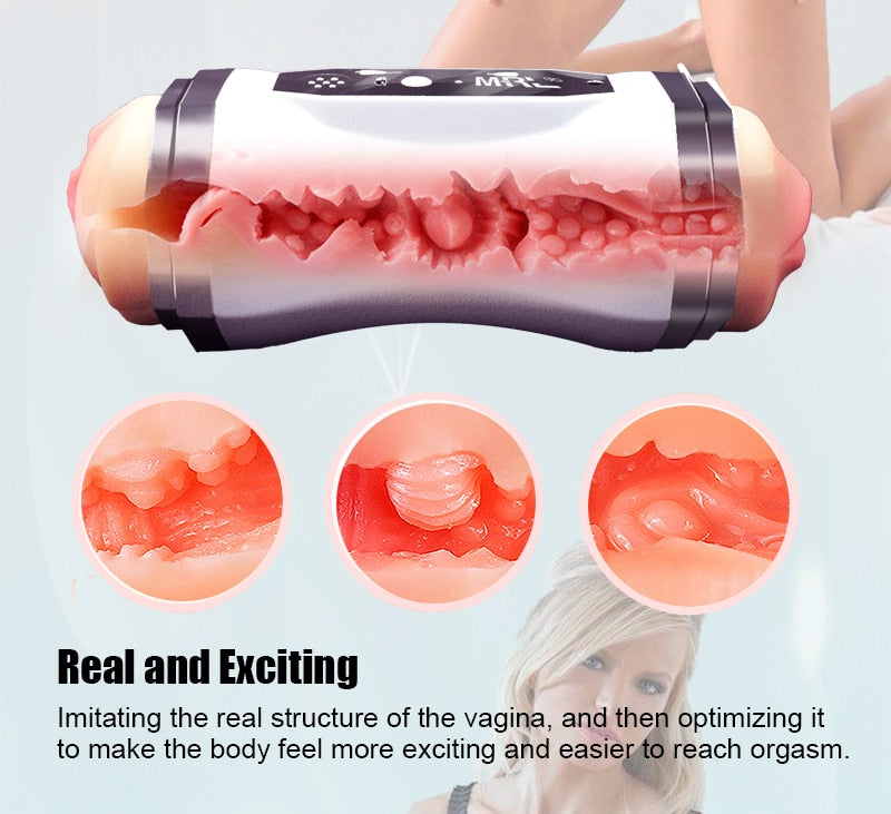 Playful Vibes | Automatic Vibrating Masturbator Device