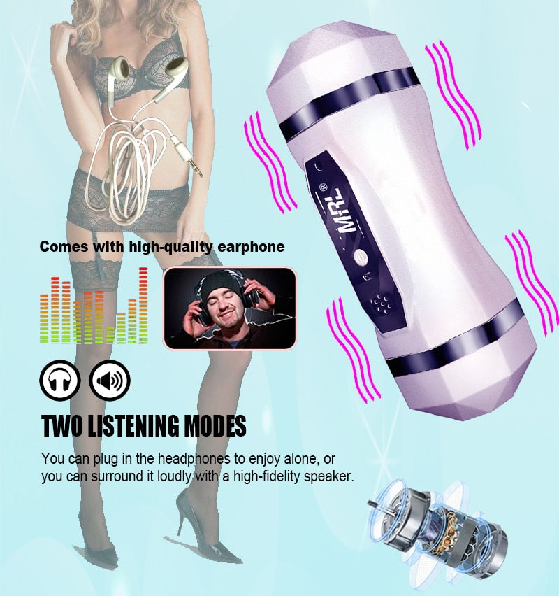 Playful Vibes | Automatic Vibrating Masturbator Device