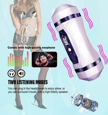 Playful Vibes | Automatic Vibrating Masturbator Device
