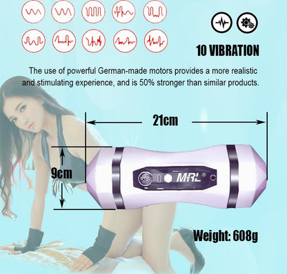 Playful Vibes | Automatic Vibrating Masturbator Device