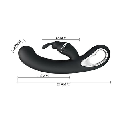 Playful Vibes | USB Rechargeable 12 Speed Rabbit Vibrator