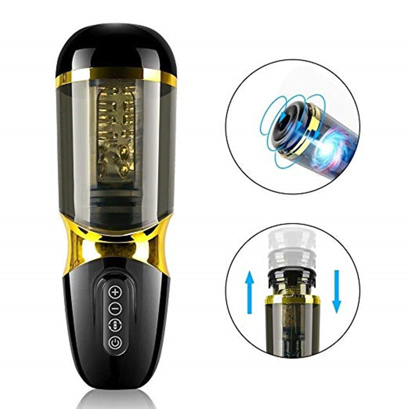 Playful Vibes | Automatic Piston Rotating Sucking Masturbator Cup