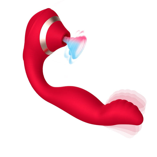 10 Frequency Sucker Vibrator Blow Toy