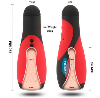 Playful Vibes | 30 Modes Vibrating Suction Masturbator