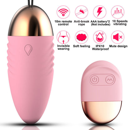 Playful Vibes | 10 Modes Vibrating Egg Vibrator