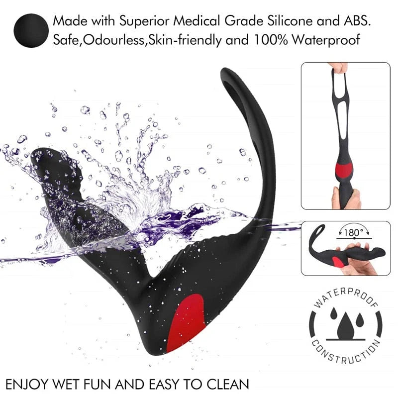 PlayFul 3 in 1 Remote Controlled Vibrating Prostate Massager