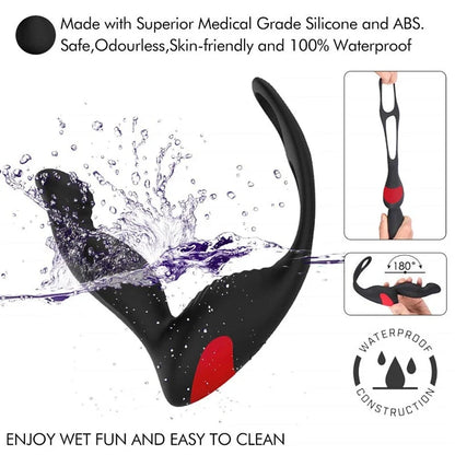 PlayFul 3 in 1 Remote Controlled Vibrating Prostate Massager