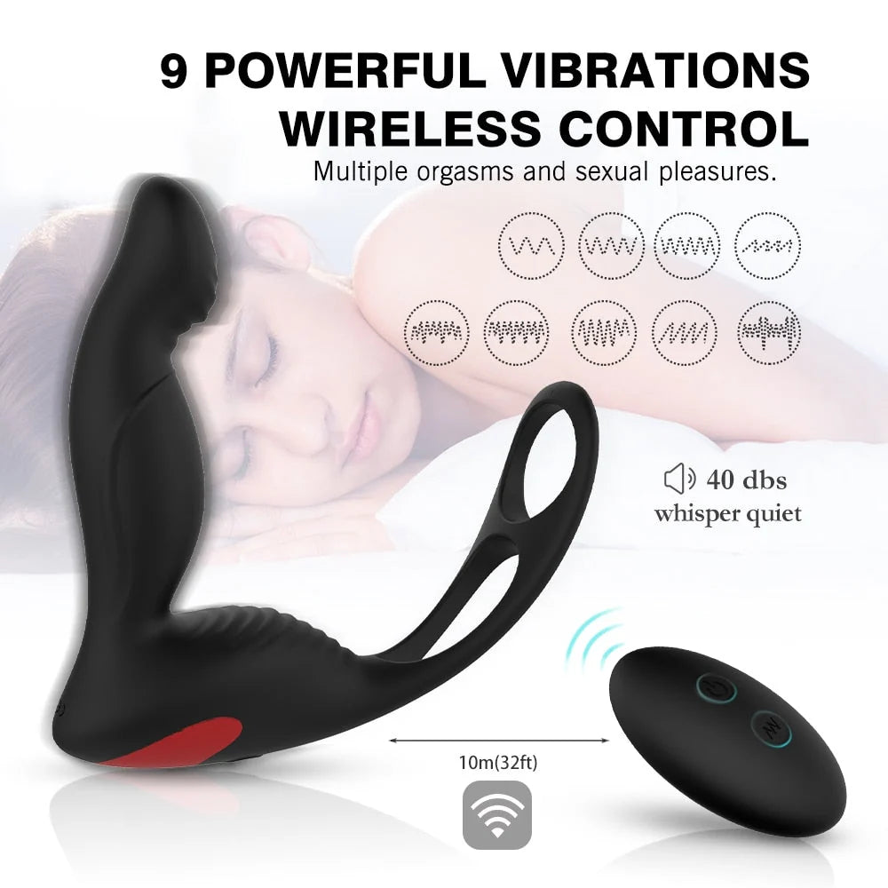 PlayFul 3 in 1 Remote Controlled Vibrating Prostate Massager