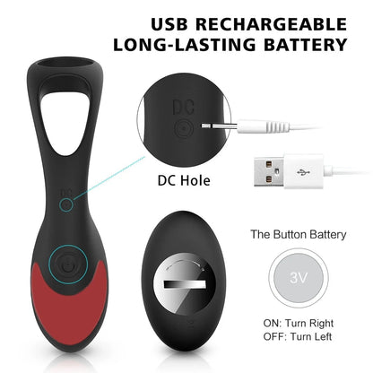 PlayFul 3 in 1 Remote Controlled Vibrating Prostate Massager
